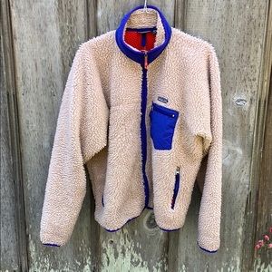 Vintage Patagonia Deep Pile - Teddy Jacket